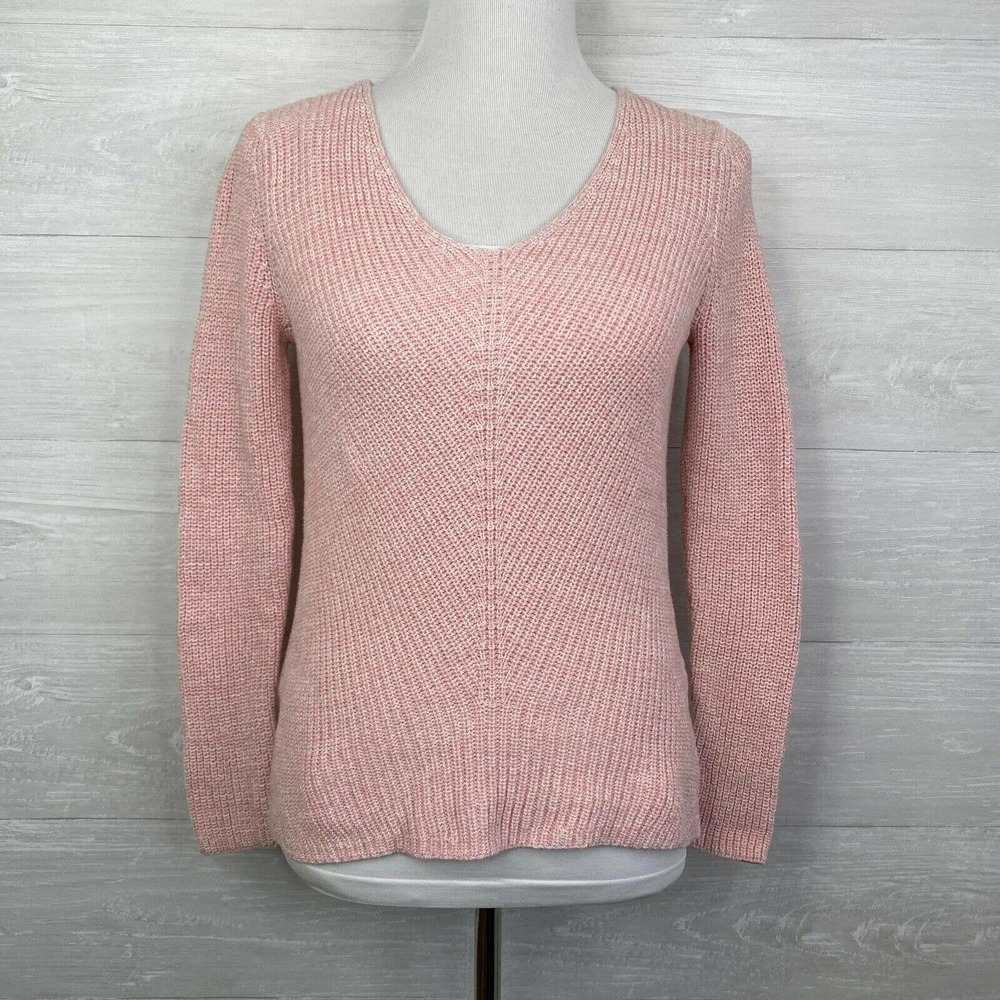 Style & Co. High Low V-Neck Sweater XS